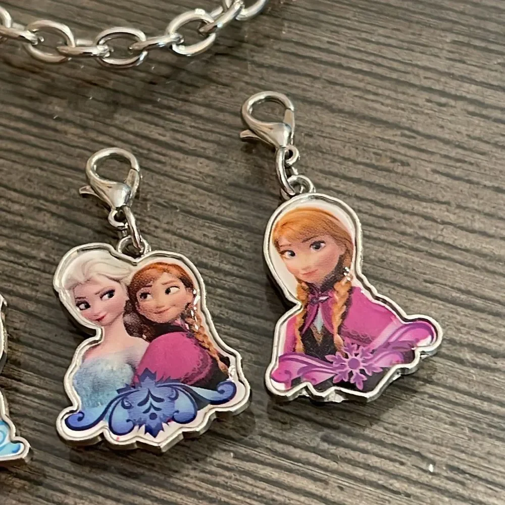 Disney Frozen Charm Bracelet with Toggle Clasp